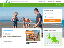 Tablet Screenshot of landal.nl